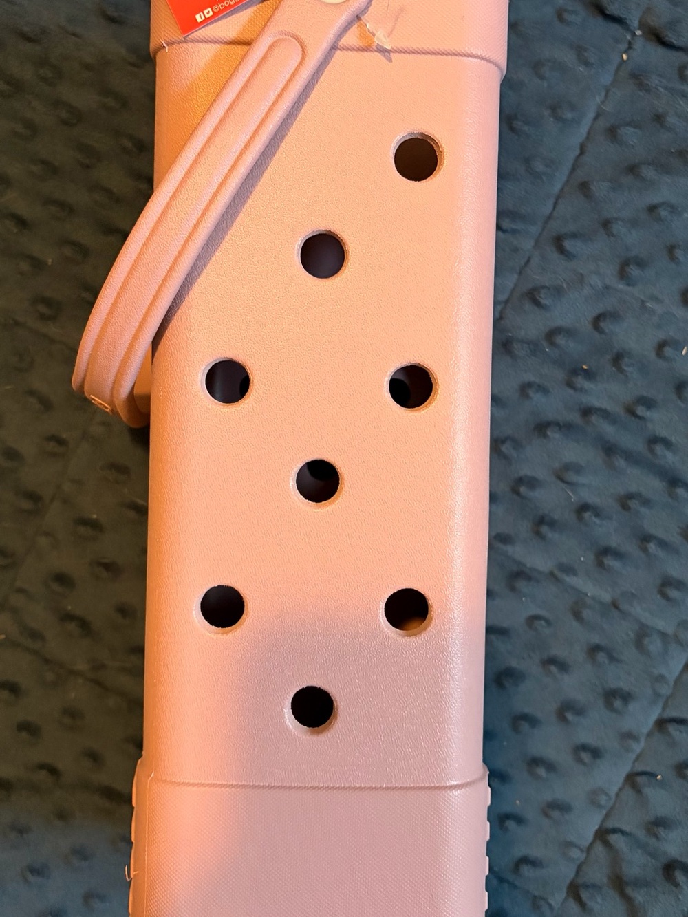 BOGG BAG Dusty Blush Pink Perforated Mini Tote